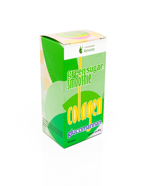 Smoothie cu Green Sugar, Colagen + Glucomannan